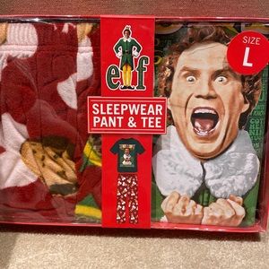 NWT in unopened box gift ready Buddy the Elf Pajamas